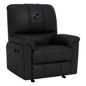 Rocker Recliner with Miami Marlins, AGS-XZ52031CDRRBLK-PSMLB21004