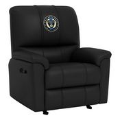 Rocker Recliner with Philadelphia Union, AGS-XZ52031CDRRBLK-PSMLS90046