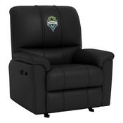 Rocker Recliner with Seattle Sounders, AGS-XZ52031CDRRBLK-PSMLS90066