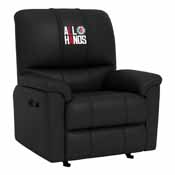Rocker Recliner with Los Angeles Clippers, AGS-XZ52031CDRRBLK-PSNBA31015