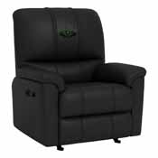 Rocker Recliner with New Orleans Pelicans One NOLA 2024 Playoffs Logo, XZ52031CDRRBLK-PSNBA31086