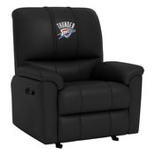 Rocker Recliner with Oklahoma City Thunder Logo, XZ52031CDRRBLK-PSNBA32060
