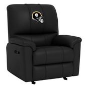 Rocker Recliner with Pittsburgh Steelers, AGS-XZ52031CDRRBLK-PSNFL21040