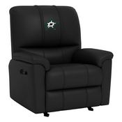 Rocker Recliner with Dallas Stars Logo, XZ52031CDRRBLK-PSNHL40091