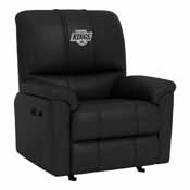 Rocker Recliner with Los Angeles Kings, AGS-XZ52031CDRRBLK-PSNHL41034