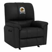 Rocker Recliner with Oklahoma Wildcatters Primary Logo, XZ52031CDRRBLK-PSPBR0050