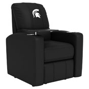 Stealth Power Plus Recliner with Michigan State, AGS-XZ520823901CDSMHTUSBBLK-PSCOL13222