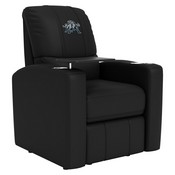 Stealth Power Plus Recliner with Utah State Aggies Secondary Logo, XZ520823901CDSMHTUSBBLK-PSCOL13376