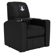 Stealth Recliner Power Plus with Illinois Fighting illini Logo, XZ520823901CDSMHTUSBBLK-PSCOL13600