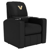 Stealth Power Plus Recliner with Vanderbilt Commodores, AGS-XZ520823901CDSMHTUSBBLK-PSCOL13855