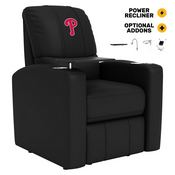 Stealth Power Plus Recliner with Philadelphia Phillies, AGS-XZ520823901CDSMHTUSBBLK-PSMLB22001