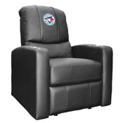 Stealth Power Plus Recliner with Toronto Blue Jays, AGS-XZ520823901CDSMHTUSBBLK-PSMLB22082