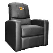 Stealth Power Plus Recliner with Los Angeles Lakers, AGS-XZ520823901CDSMHTUSBBLK-PSNBA31020