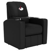 Stealth Power Plus Recliner with Arizona Cardinals Classic Logo, XZ520823901CDSMHTUSBBLK-PSNFL20003