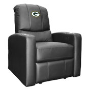 Stealth Recliner Power Plus with Green Bay Packers, AGS-XZ520823901CDSMHTUSBBLK-PSNFL20055