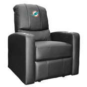 Stealth Recliner Power Plus with Miami Dolphins, AGS-XZ520823901CDSMHTUSBBLK-PSNFL20091