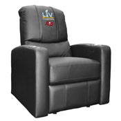 Stealth Power Plus Recliner with Tampa Bay Buccaneers, AGS-XZ520823901CDSMHTUSBBLK-PSNFL21048