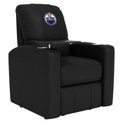 Stealth Power Plus Recliner with Edmonton Oilers Logo, XZ520823901CDSMHTUSBBLK-PSNHL41010