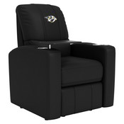Stealth Power Plus Recliner with Nashville Predators  Logo, XZ520823901CDSMHTUSBBLK-PSNHL41060