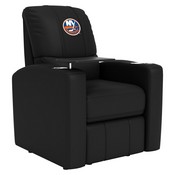 Stealth Power Plus Recliner with New York Islanders Logo, XZ520823901CDSMHTUSBBLK-PSNHL41080