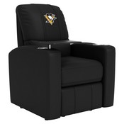 Stealth Power Plus Recliner with Pittsburgh Penguins Logo, XZ520823901CDSMHTUSBBLK-PSNHL42030