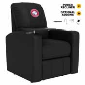 Stealth Power Plus Recliner with Professional Bull Riders Vintage Logo, XZ520823901CDSMHTUSBBLK-PSPBR0002