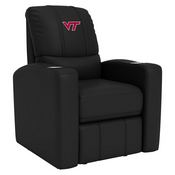 Stealth Recliner with Virginia Tech Hokies, AGS-XZ52082CDSMHTBLK-PSCOL13225
