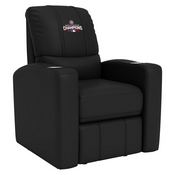 Stealth Recliner with 2016 Chicago Cubs World Series Logo, XZ52082CDSMHTBLK-PSMLB20042