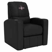 Stealth Recliner with Texas Rangers 2023 Champions Logo, XZ52082CDSMHTBLK-PSMLB22072