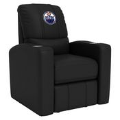 Stealth Recliner with Edmonton Oilers Logo, XZ52082CDSMHTBLK-PSNHL41010