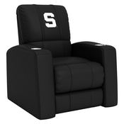 Relax Recliner with Michigan State Spartans Primary Logo, AGS-XZ53900CDHTBK-PSCOL13222