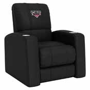 Relax Home Theater Recliner with Professional Bull Riders Teams Logo, XZ53900CDHTBK-PSPBR0001