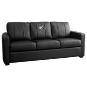 Stationary Sofa with San Antonio Spurs Team Commemorative Logo, XZ7759001SOCDBK-PSNBA32052