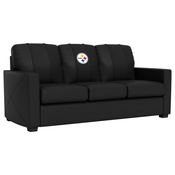Stationary Sofa with Pittsburgh Steelers, AGS-XZ7759001SOCDBK-PSNFL21040
