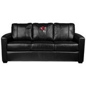 Stationary Sofa with Football Quarterback Throw Logo Panel, XZ7759001SOCDBK-PSSPO86050