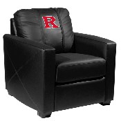 Stationary Club Chair with Rutgers Scarlet Knights, AGS-XZ7759002CHCDBK-PSCOL13815