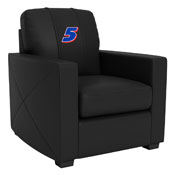 Silver Club Chair with Kyle Larson, AGS-XZ7759002CHCDBK-PSHMS0020