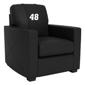 Silver Club Chair with Alex Bowman, AGS-XZ7759002CHCDBK-PSHMS0030