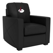 Stationary Club Chair with Arizona Cardinals Classic Logo, XZ7759002CHCDBK-PSNFL20003