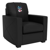 Kansas City Chiefs Super Bowl LVII Champions Logo Stationary Club Chair, XZ7759002CHCDBK-PSNFL20073