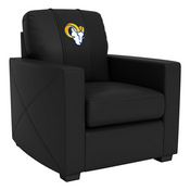 Stationary Club Chair with Los Angeles Rams, AGS-XZ7759002CHCDBK-PSNFL20080