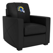Stationary Club Chair with Los Angeles Rams, AGS-XZ7759002CHCDBK-PSNFL20080
