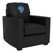 Stationary Club Chair with Los Angeles Rams Classic Logo, XZ7759002CHCDBK-PSNFL20084