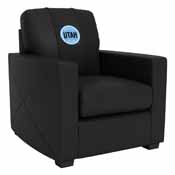 Silver Club Chair with Utah Hockey Club, AGS-XZ7759002CHCDBK-PSNHL43065