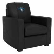 Silver Club Chair with Carolina Cowboys Primary Logo, XZ7759002CHCDBK-PSPBR0020