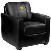 Stationary Club Chair with Leo Yellow Logo, XZ7759002CHCDBK-PSZOD80071
