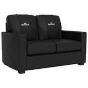Silver Loveseat with All Elite Wrestling Rampage Logo, XZ7759003LSCDBK-PSAEW0005