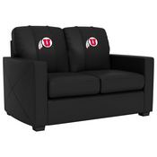 Utah Utes Collegiate Stationary Love Seat, XZ7759003LSCDBK-PSCOL13290