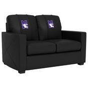 Northwestern Wildcats Collegiate Stationary Love Seat, XZ7759003LSCDBK-PSCOL13355