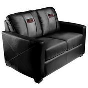 Stationary Loveseat with Red Line Flag Logo Panel, XZ7759003LSCDBK-PSFIR58040